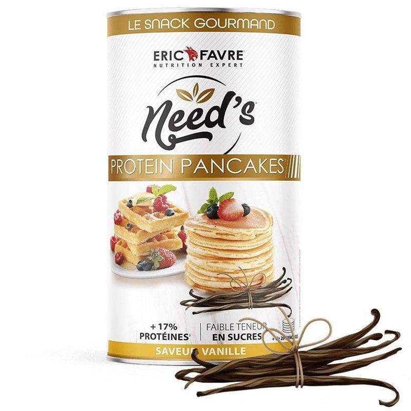 Eric Favre Need's Protein Pancakes - Saveur Vanille - Développement Musculaire - 420g